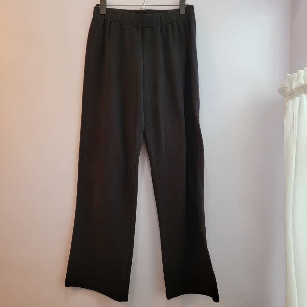 Patagonia HIgh Rise Fleece Wide Leg Pants Size L - Picture 1 of 7